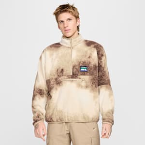 Nike Club Men's 1/2-Zip Pullover Long-Sleeve Top