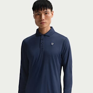 나이키 파 남성 드라이 핏 긴팔 골프 폴로