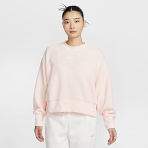 ナイキ スポーツウェア プラッシュ ウィメンズ モッド クロップ クルーネック スウェットシャツ