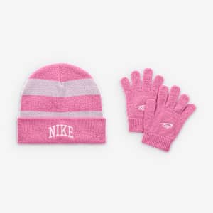 Conjunto de gorro de 2 piezas Chunky Raya Peak para niño talla grande Nike