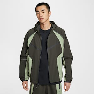 나이키 테크 남성 드라이 핏 우븐 컬러 블록 루즈 오버사이즈 재킷