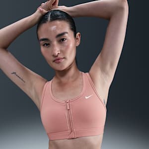 Nike Swoosh Front Zip Women's Medium-Support Padded Sports Bra