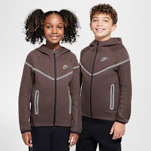 Nike Sportswear Tech Fleece Big Kids' (Boys') Reflective Full-Zip Hoodie