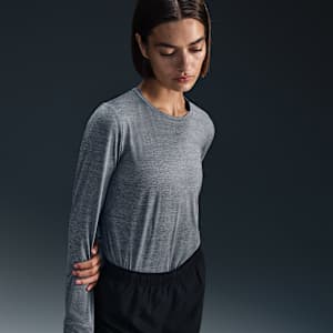 Playera de manga larga Dri-FIT para mujer Nike One Classic