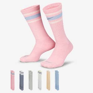 Nike Everyday Plus Cushioned Crew Socks (6 Pairs)