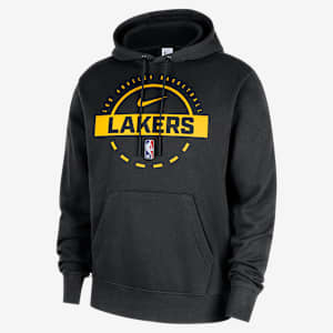 Los Angeles Lakers Club Men's Nike NBA Practice Pullover Hoodie
