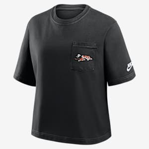 Cincinnati Bengals Rewind Pocket Boxy Women's Nike NFL T-Shirt