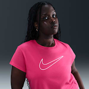 Playera de manga corta con gráficos para mujer (talla grande) Nike Sportswear