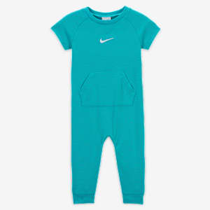 Nike Essentials Baby 12-24M Short Sleeve Waffle Knit Coverall