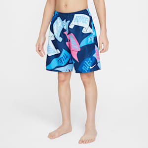 Shorts de vóleibol de 18 cm con forro de ropa interior para niño talla grande Nike Swim Breaker