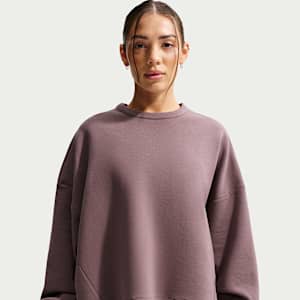 Playera Dri-FIT oversized de cuello redondo para mujer Nike 24.7 ImpossiblySoft