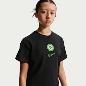 Nigeria Premium Goalkeeper Big Kids' Nike Soccer T-Shirt