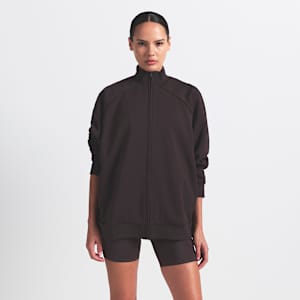 Chamarra deportiva oversized de cierre completo para mujer NikeSKIMS Matte Tricot