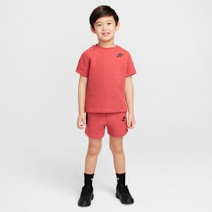 Conjunto de playera y shorts Tech Fleece para infantil Nike