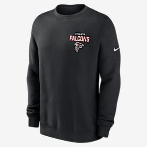 Atlanta Falcons Draw Block Club Men's Nike NFL Pullover Crew