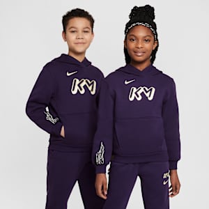 Sudadera con gorro de fútbol para niños talla grande Kylian Mbappé Club Fleece
