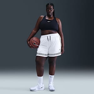 Shorts de básquetbol Dri-FIT de 13 cm para mujer Nike Crossover