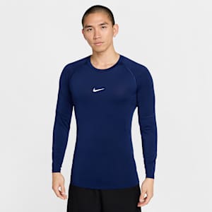 เสื้อฟิตเนสแขนยาวทรงรัดรูปผู้ชาย Dri-FIT Nike Pro
