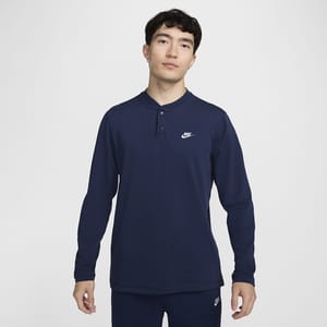Nike Club Men's Long-Sleeve Henley