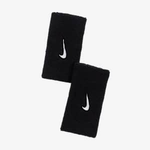 Nike Swoosh Double-Wide Wristbands 2.0 (2-Pack)