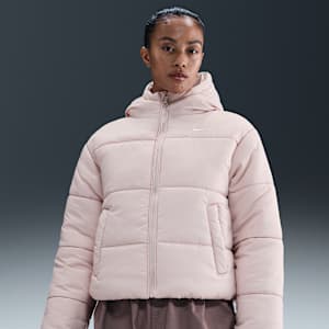 Chamarra con gorro Therma-FIT holgada para mujer Nike Sportswear Classic Puffer