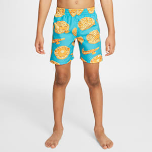 Shorts de vóleibol con forro interior de 13 cm para niños talla pequeña Nike Swim Breaker