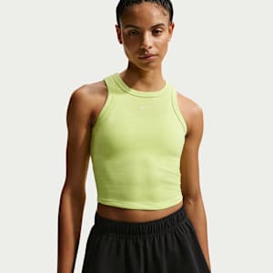 Nike One Fitted Women's Dri-FIT Cropped Tank Top