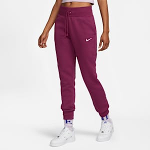 Joggers de tiro alto para mujer Nike Sportswear Phoenix Fleece
