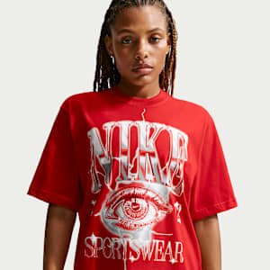 Playera de corte cuadrado para mujer Nike Sportswear Essentials