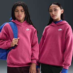 Nike Sportswear Club Fleece Big Kids' Oversized Pullover Hoodie