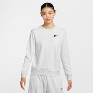 나이키 스포츠웨어 클럽 플리스 여성 크루 넥 스웻셔츠