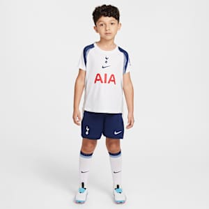 Tottenham Hotspur 2025/26 Stadium Home Younger Kids' Nike Football Replica 3-Piece Kit