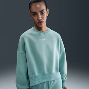 Sweat ultra-oversize à col ras-du-cou Nike Sportswear Phoenix Fleece pour femme