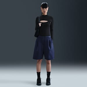 ナイキ スポーツウェア モダン フリース ウィメンズ ミッドライズ ルーズ ショートパンツ