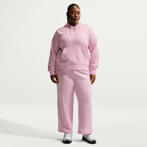 Nike Sportswear Club Fleece Women's Mid-Rise Wide-Leg Sweatpants (Plus Size)