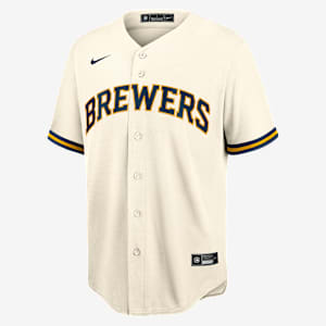 Camiseta de béisbol Replica para hombre MLB Milwaukee Brewer