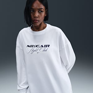 Nike Sportswear Women's Oversized Long-Sleeve T-Shirt