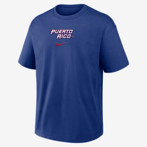Puerto Rico National Baseball Team 2026 World Baseball Classic City Name Max90 Men's Nike Long-Sleeve T-Shirt