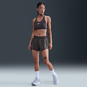 ナイキ Dri-FIT ワン ウィメンズ ミッドライズ 8cm ブリーフラインド ショートパンツ