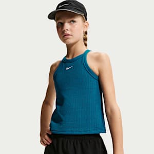 Camiseta de tirantes de cuello alto para niña Nike