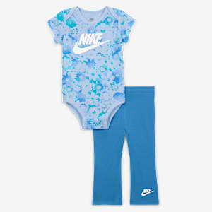 Conjunto de dos piezas de body y leggings para bebé Nike Flow-Ral