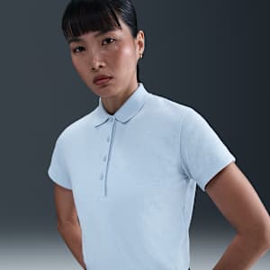 Polo de golf de manga corta para mujer Nike