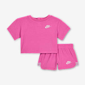 Nike Baby "Let's Roll" 2-Piece Towel Terry Set