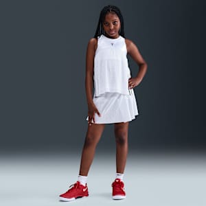 Skort de básquetbol para niña talla grande Kobe