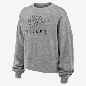 Nike Phoenix Fleece Women's Soccer Crew-Neck Sweatshirt