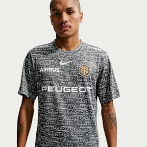 Stade Toulousain Nike Rugby Pre-Match-Oberteil (Herren)
