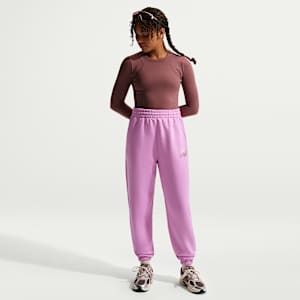 Nike Sportswear Club Fleece Girls' Loose Graphic Trousers