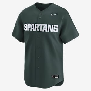 Michigan State Spartans Men's Nike College Limited Baseball Jersey
