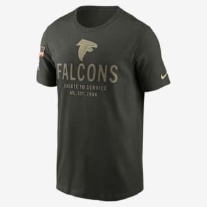 Atlanta Falcons Salute to Service Sideline Primary Edge Men's Nike Dri-FIT NFL T-Shirt