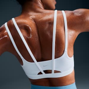Nike Zenvy Strappy Bra deportivo de baja sujeción con almohadillas para mujer